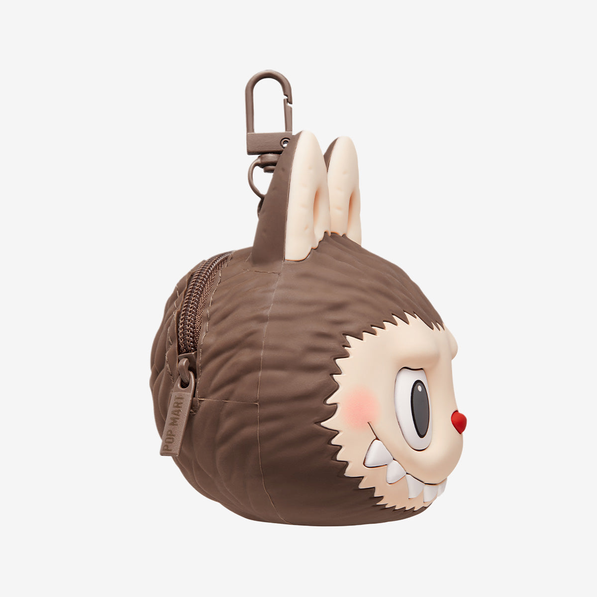 (Authentic) LABUBU Originals-Brown Silicone Earphone Bag