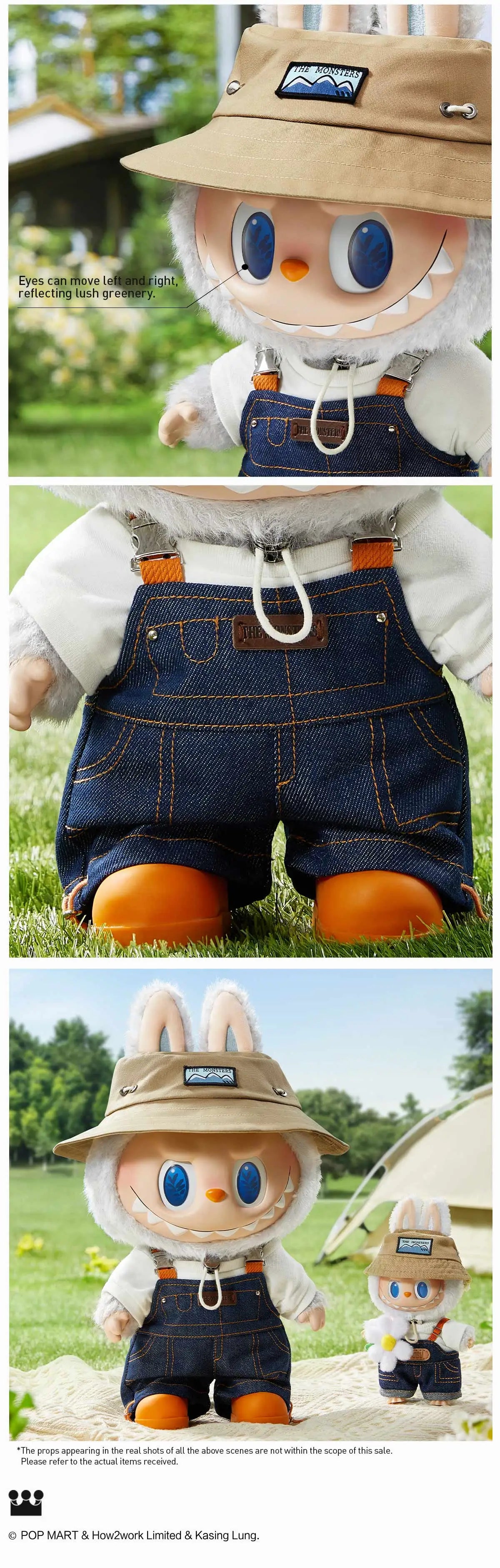 (Authentic) FALL IN WILD SERIES-Vinyl Plush Doll