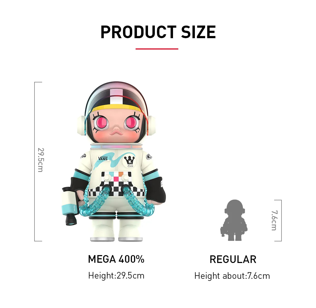 (Authentic) MEGA SPACE MOLLY 400% VANS