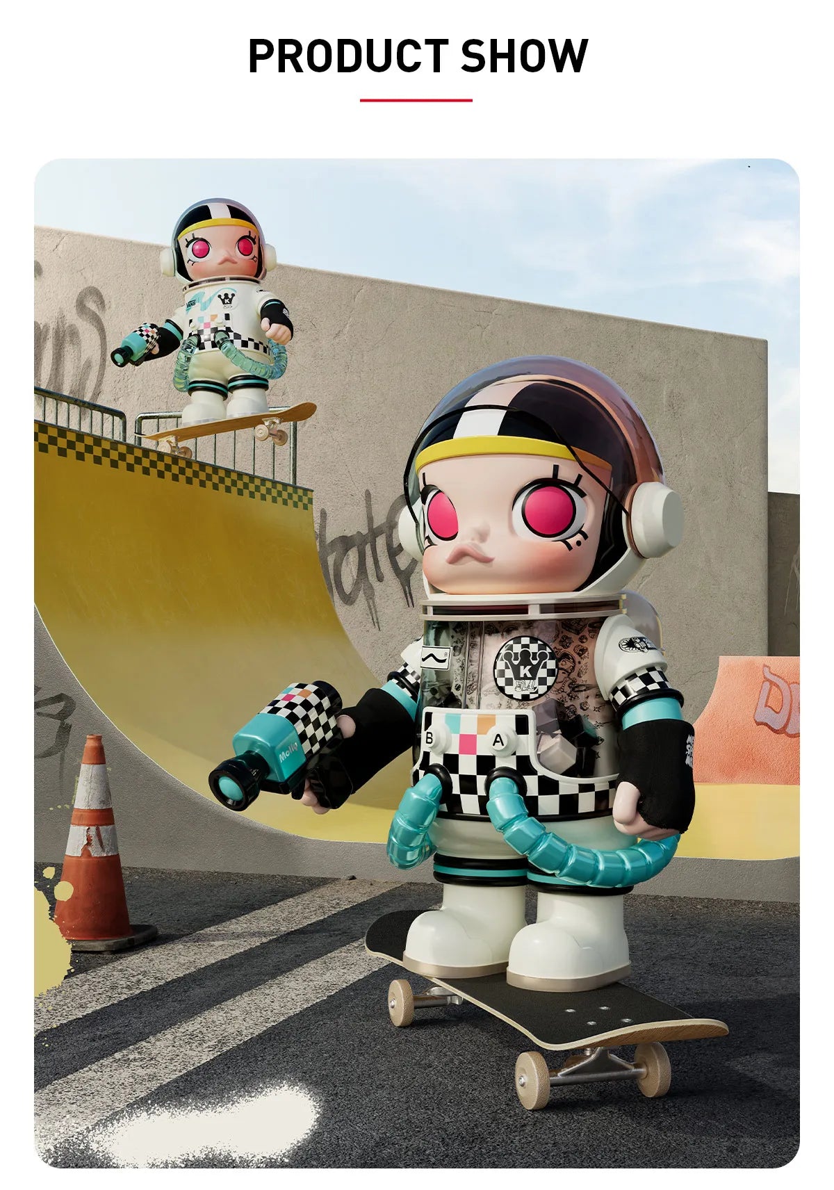 (Authentic) MEGA SPACE MOLLY 400% VANS