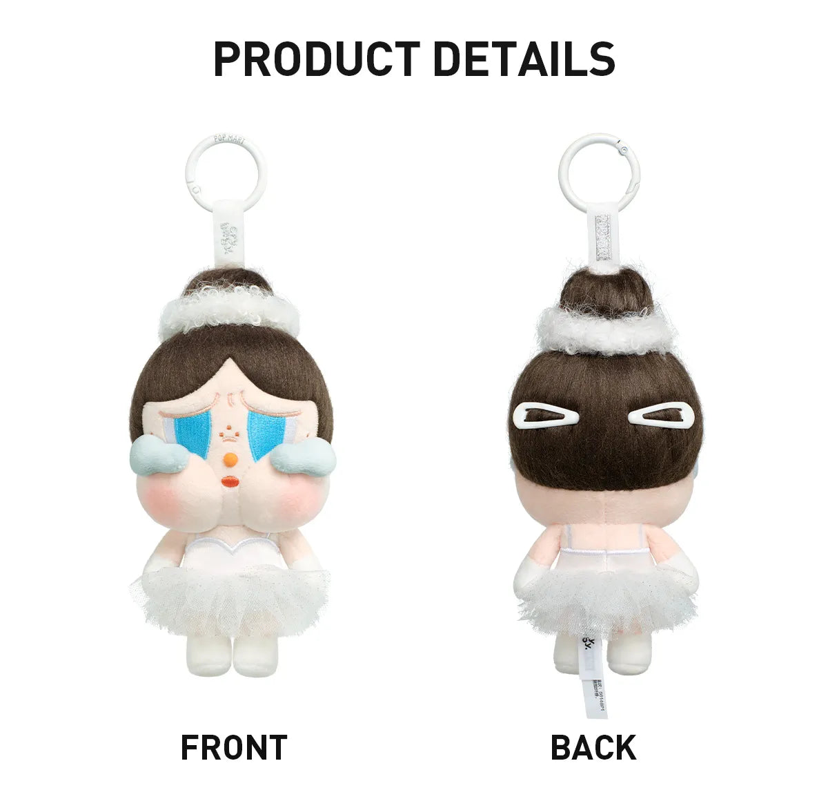(Authentic) CRYBABY SHINY SHINY SERIES-Plush Pedant Blister Pack