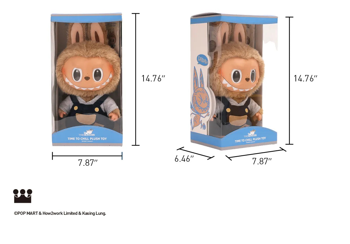 (Authentic) Time to chill-Vinyl Plush Doll