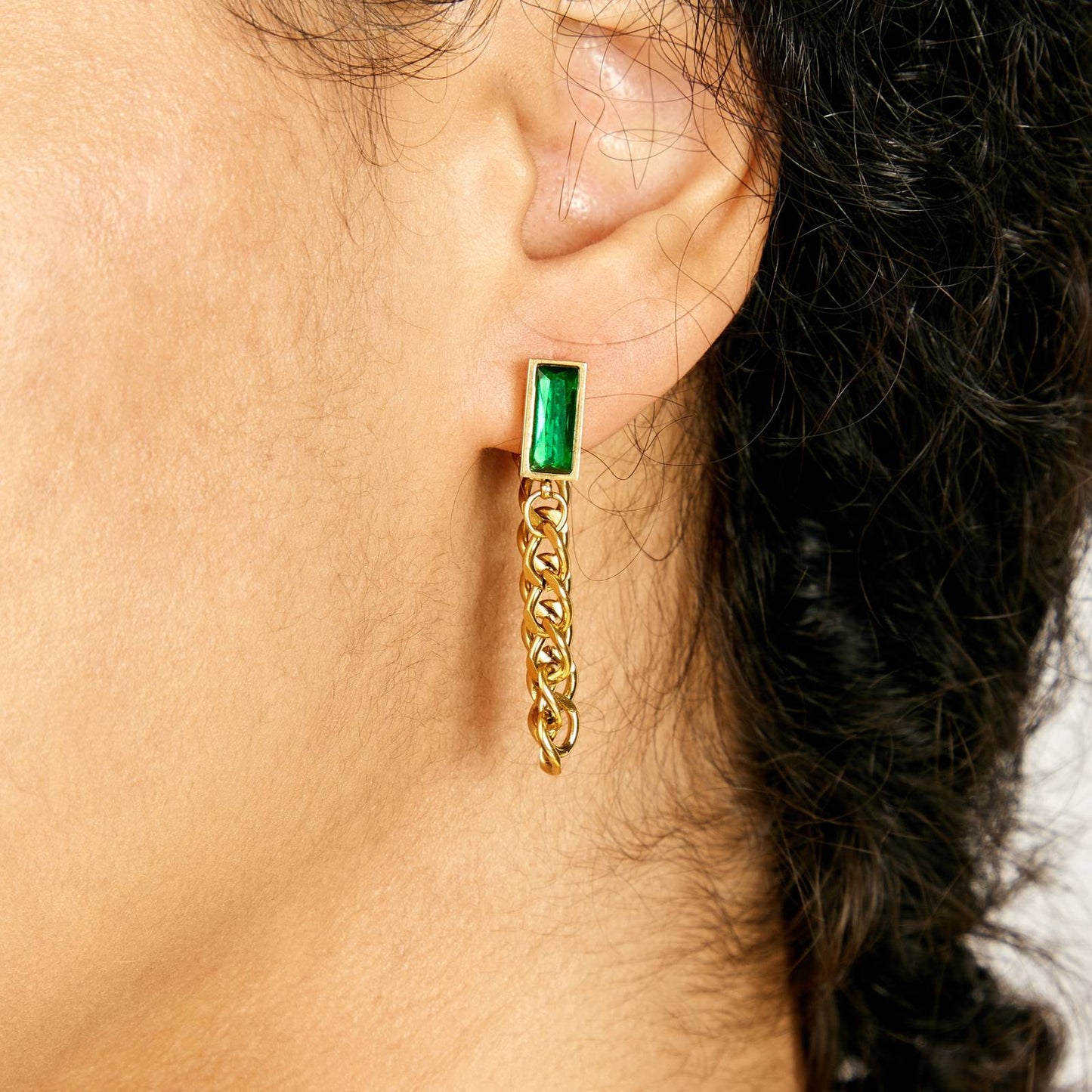 Green Destiny Earring