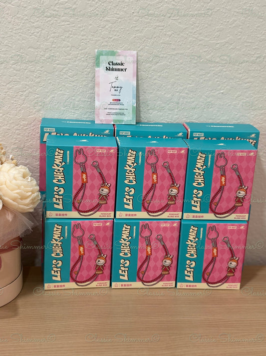 (Authentic) The Monsters Let's Checkmate Series Pendant Blind Box