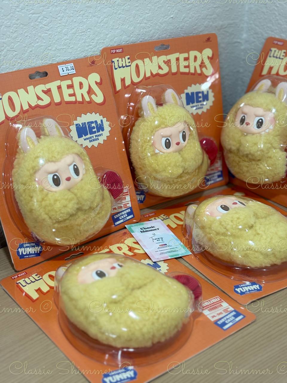 (Authentic) THE MONSTERS Wacky Mart Series - Earphone Case
