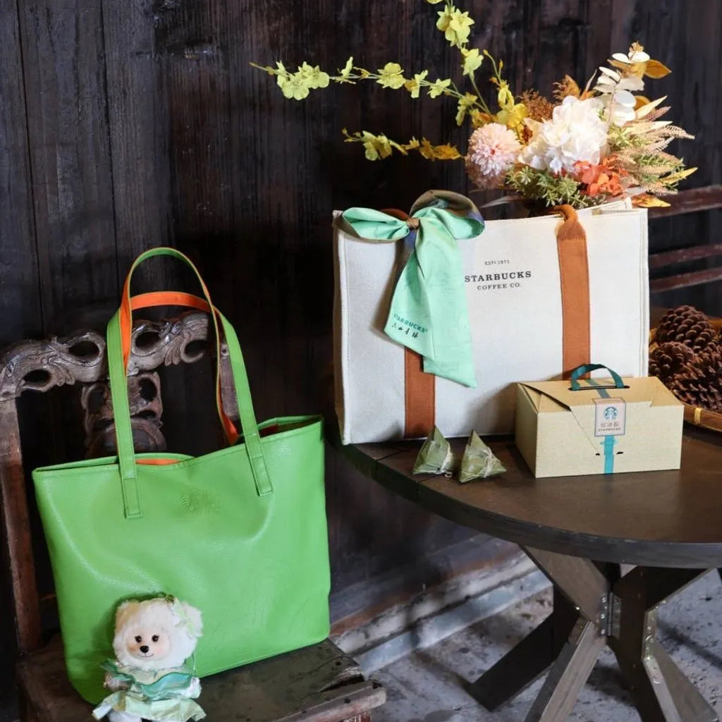 Starbucks Limited Edition Canvas Mini Tote Bags