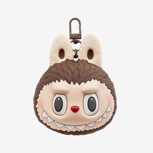 (Authentic) LABUBU Originals-Brown Silicone Earphone Bag