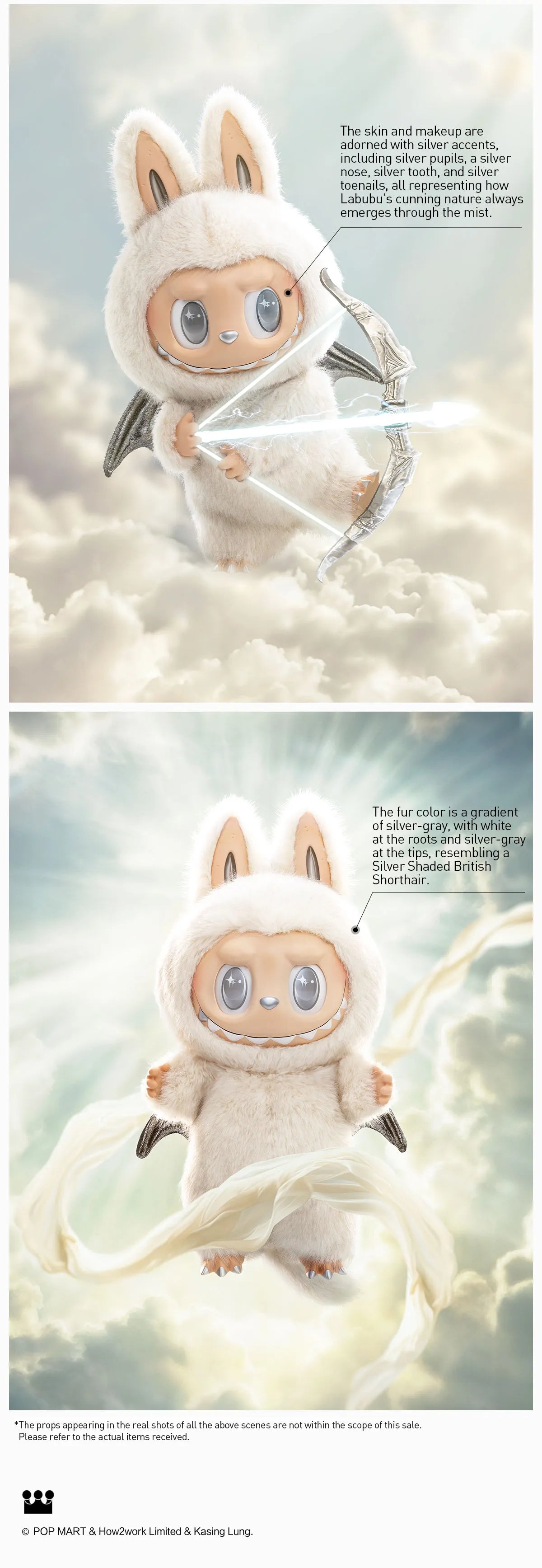 (Authentic) ANGEL IN CLOUDS Vinyl Face Doll