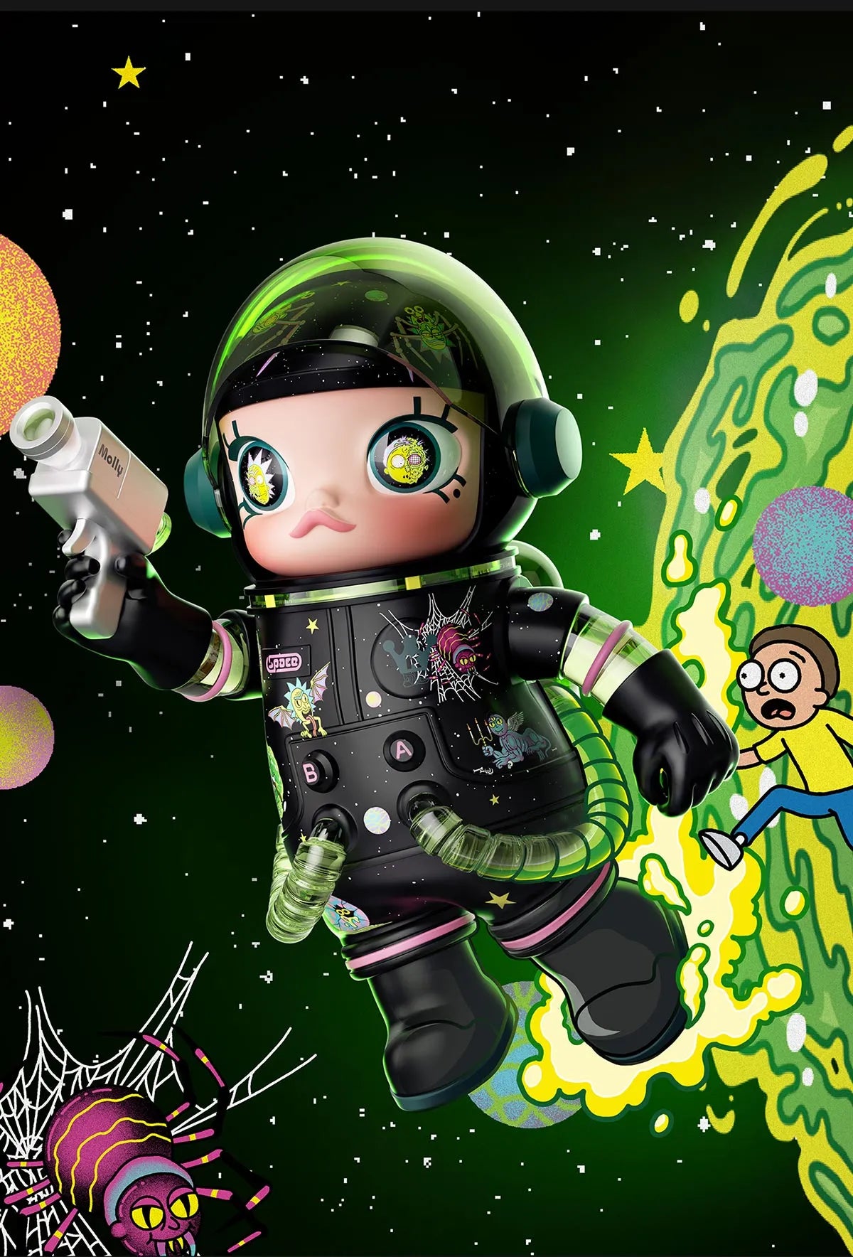 (Authentic) MEGA SPACE MOLLY 400% Rick and Morty