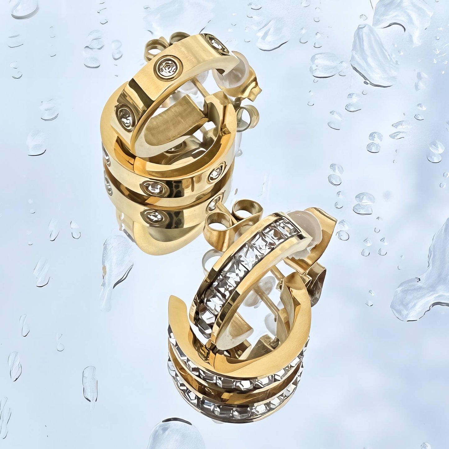 Circle D Earring