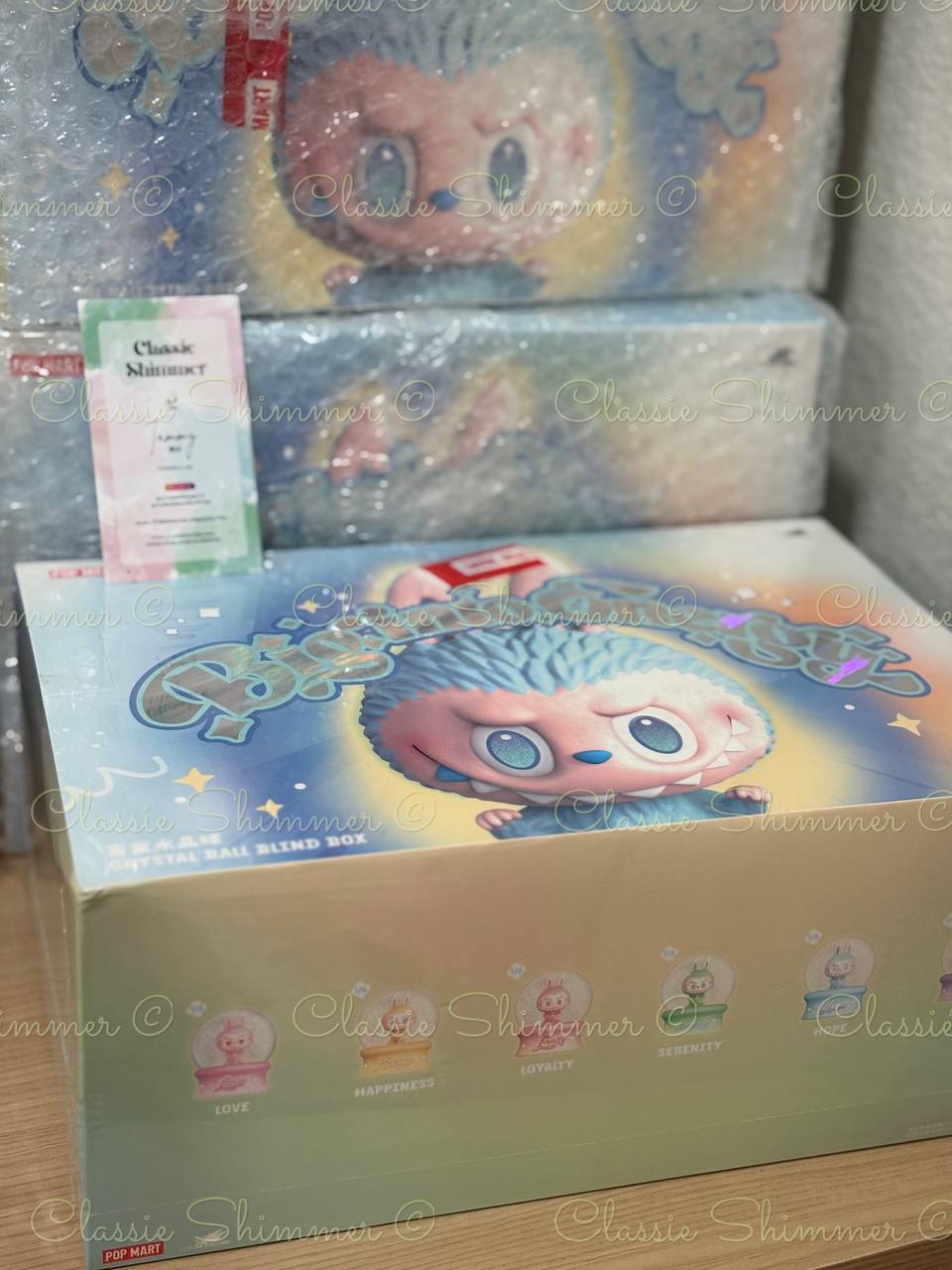 (Authentic) THE MONSTERS Big Into Energy Snow Globe