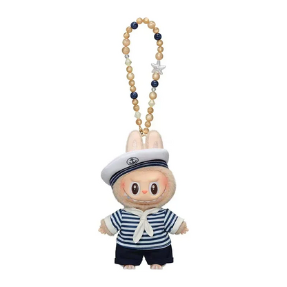 POP MART The Monsters De Vliegende LABUBU Series Sailor Vinyl Plush Hanging Card