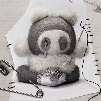 POP MART SKULLPANDA Punk Panda Plush Doll