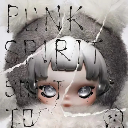 POP MART SKULLPANDA Punk Panda Plush Doll