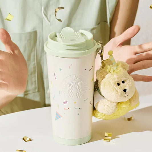 Starbucks China 2026 Happy Birthday series stainless steel double mouth cup 480ml