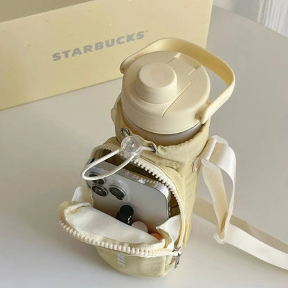 Starbucks China 2026 Mood Weather Station Series 690ml Plastic Tumbler With Cup Cover and Umbrella