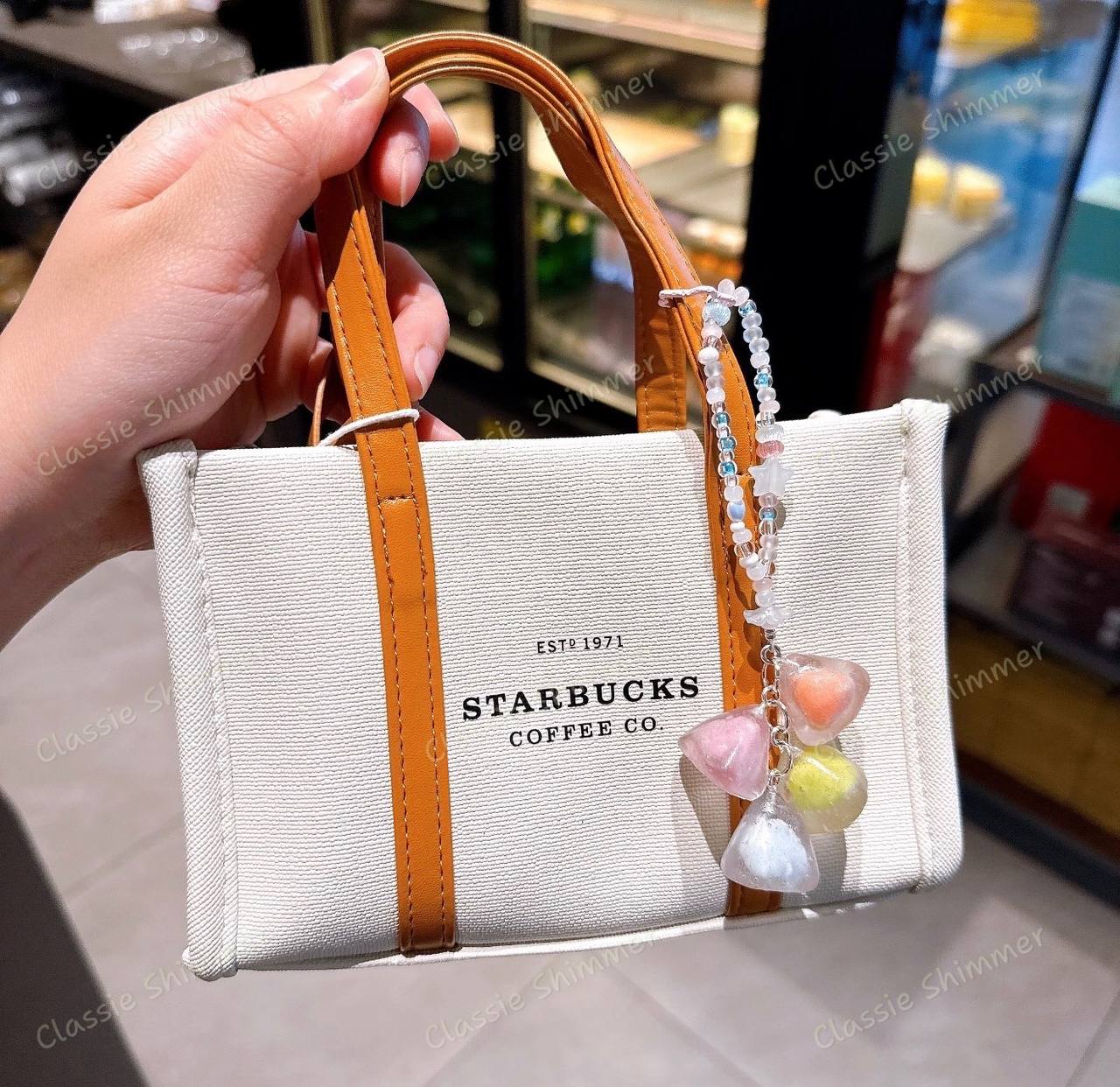 Starbucks Canvas Mini Tote Bags Limited Edition