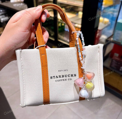 Starbucks Canvas Mini Tote Bags Limited Edition