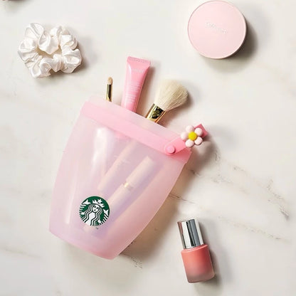 Starbucks Korea 2026 Silicone Bag for Fruits, Cosmetics, and Drinks
